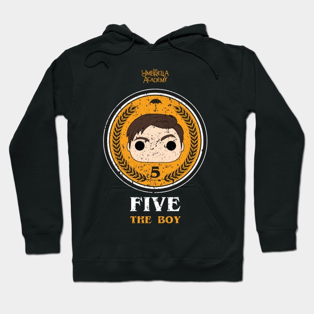 UMBRELLA ACADEMY 2: FIVE THE BOY(GRUNGE STYLE) Hoodie by FunGangStore